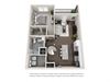 Ormond 1FL 1 Bedroom 1 Bathroom Floor Plan Ormond 1FL 1 Bedroom 1 Bathroom, , 957 Sq.Ft. Floor Plan at Tomoka Pointe, Daytona Beach, 32117
